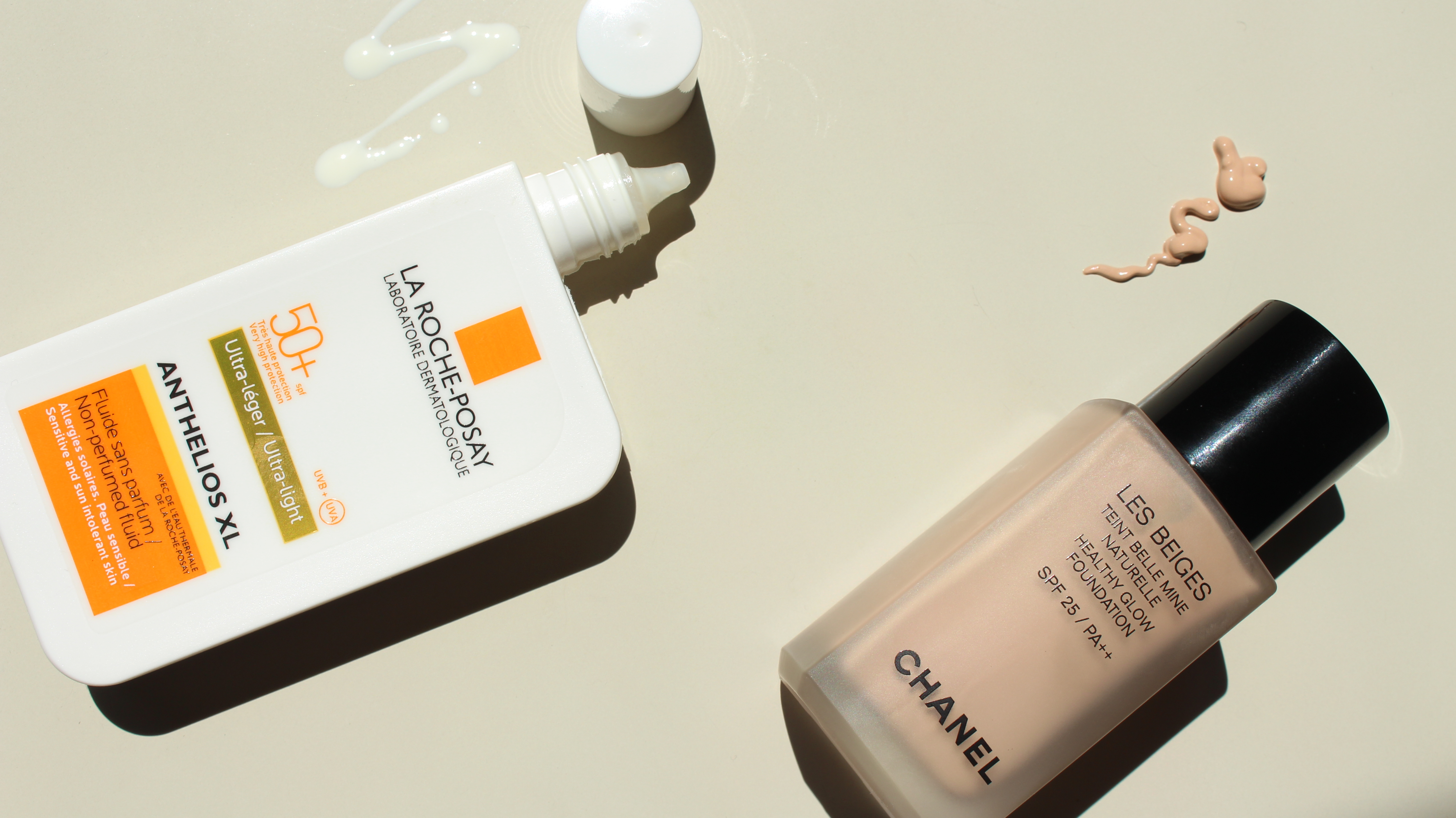 SPF infused foundations