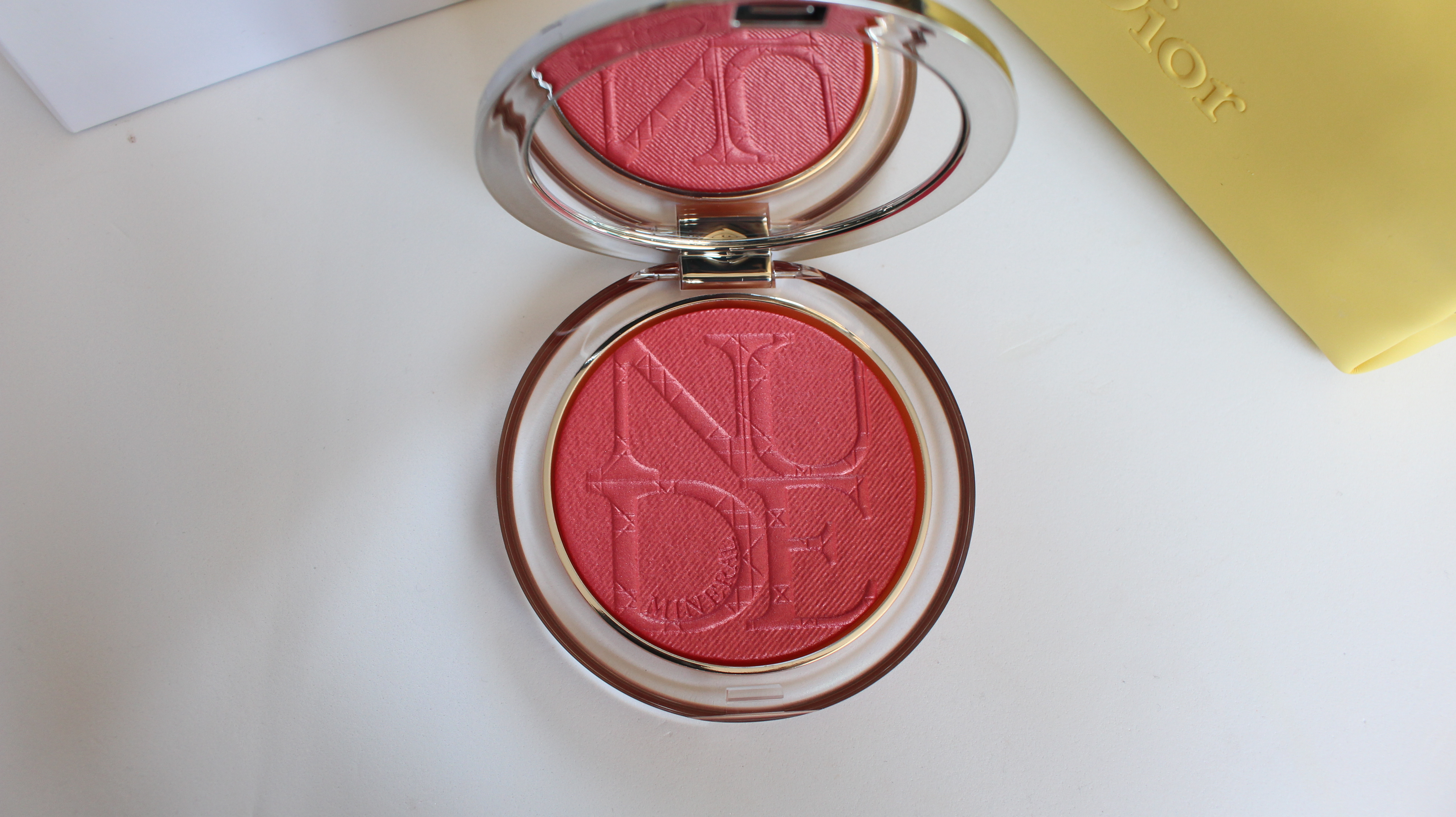 dior coral pop luminizer blush