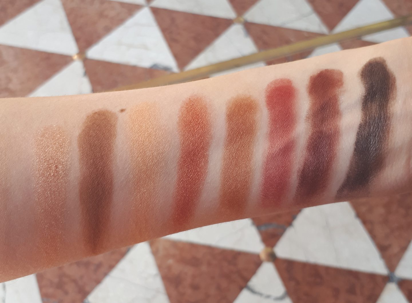 Dior Backstage Amber Neutrals Review Swatches Angela van Rose