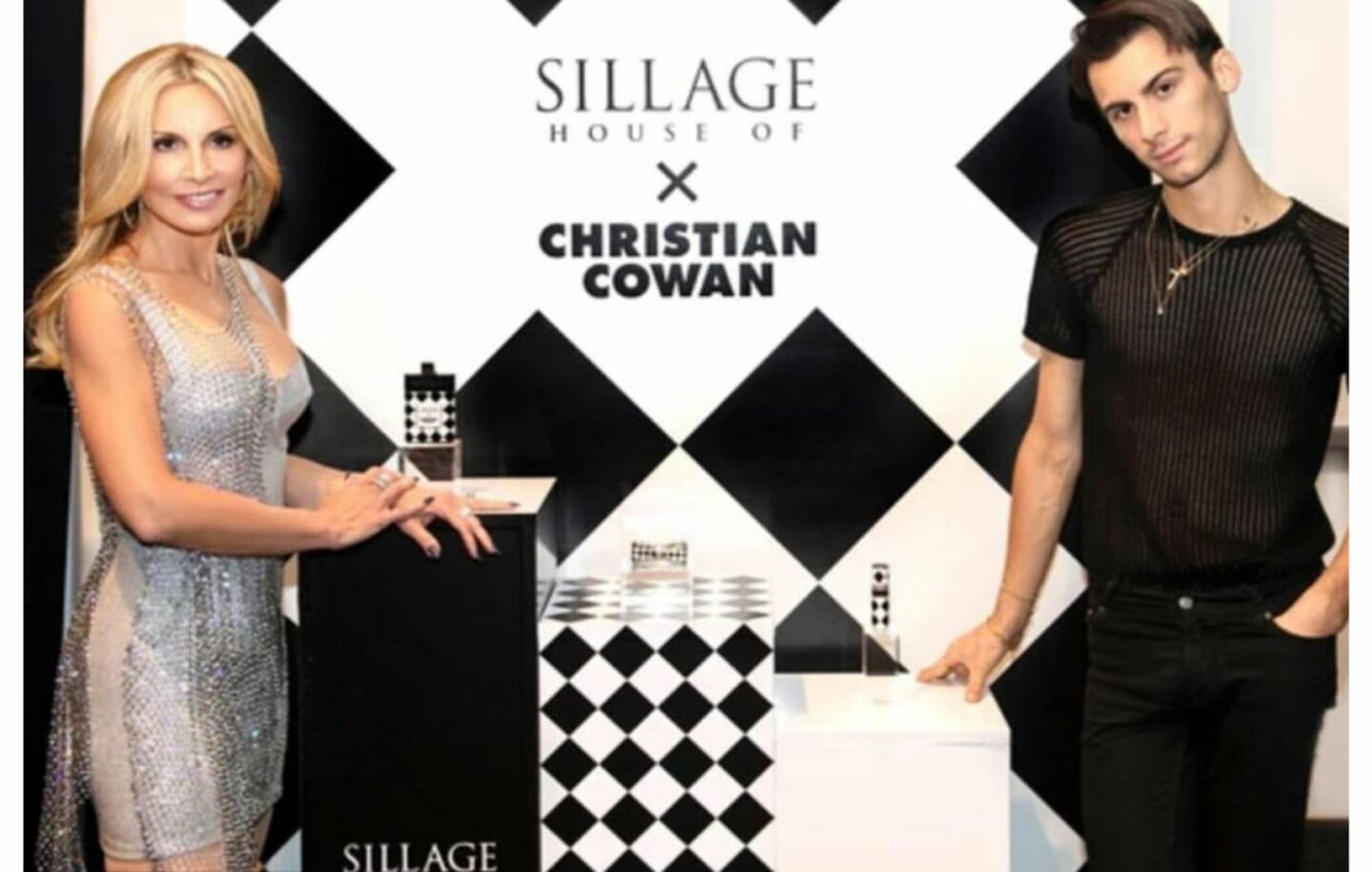 new House of Sillage x Christian Cowan lipsticks case and fragrance 