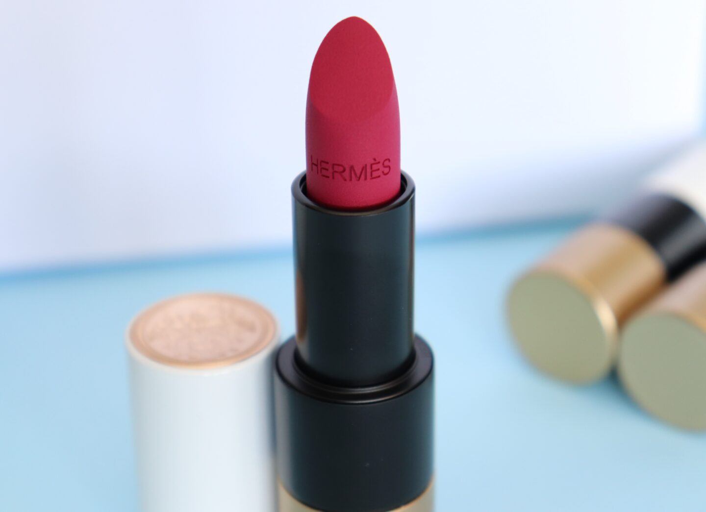 hermes rouge bleu lipstick