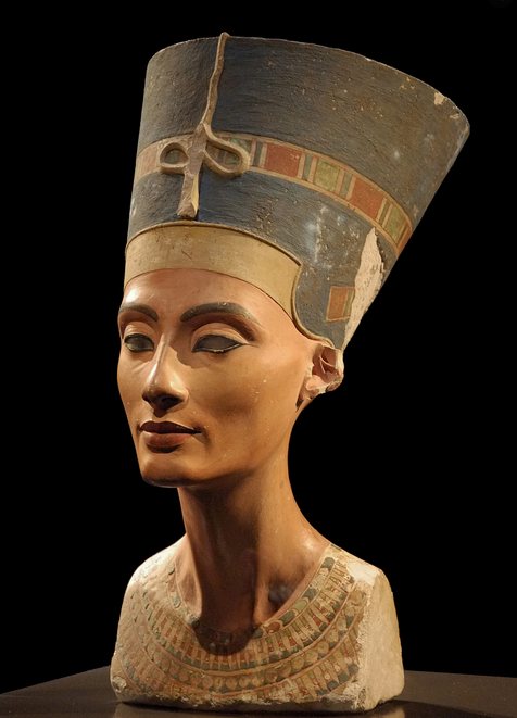 The bust of Nefertiti