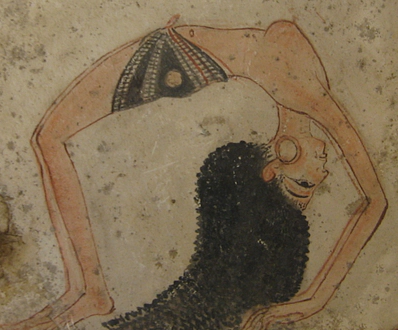 Egyptian dancer c. 1200 BCE